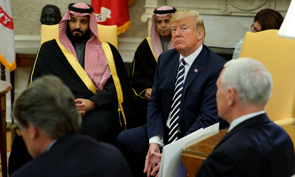 ترامب يصر على دعم السعودية في حرب اليمن ويهدد باستخدام الفيتو ضد مساعي الكونغرس لايقافه