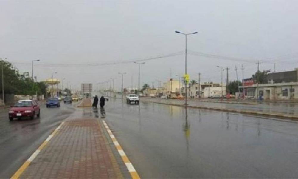 الخارطة الجوية تنذر بموجة امطار متوسطة الشدة....