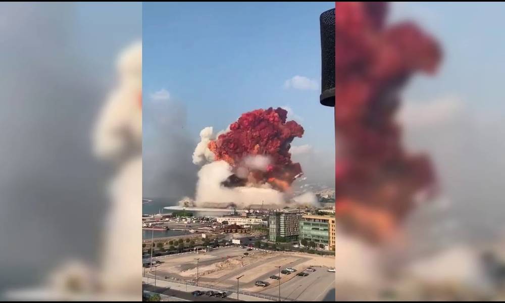 اعداد كبيرة من الاصابات .. الصحة اللبنانية في اول تصريح عن ما اسفر "انفجار بيروت"