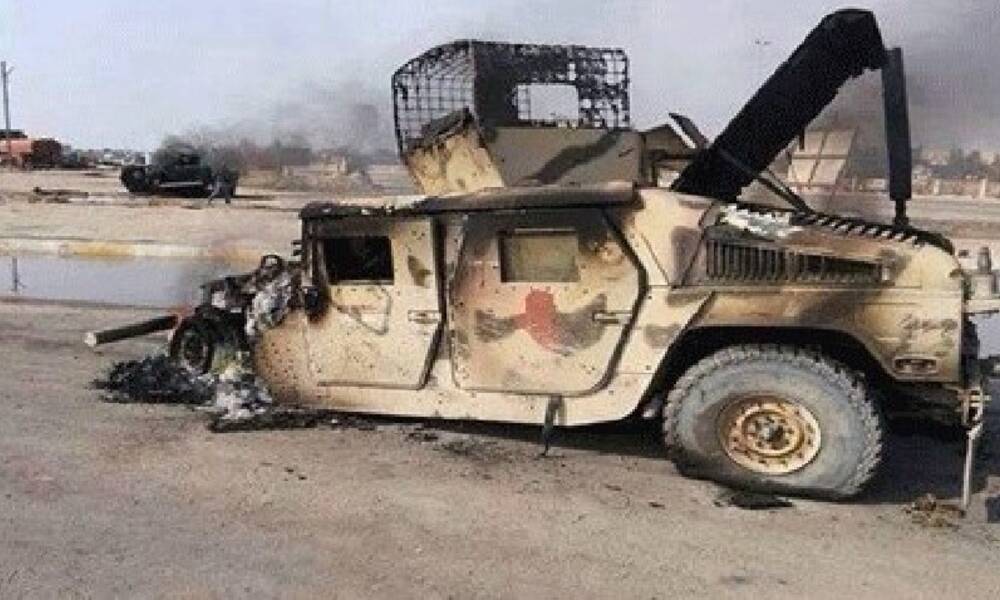 مقتل وإصابة 4 جنود في انفجار عبوة ناسفة في محافظة الانبار