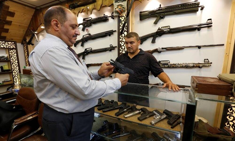 كردستان تعلن حظر بيع الاسلحة غير المرخصة