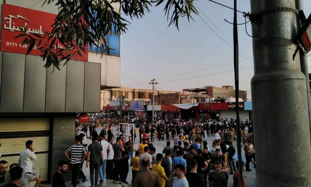 تظاهرات تشهدها مدن كردستان ..وحكومة الإقليم تعتقل عددا من قيادي الجيل الجديد ونوابه