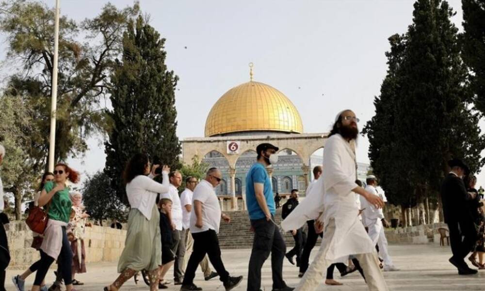 اقتحام المسجد الاقصى من قبل المستوطنين