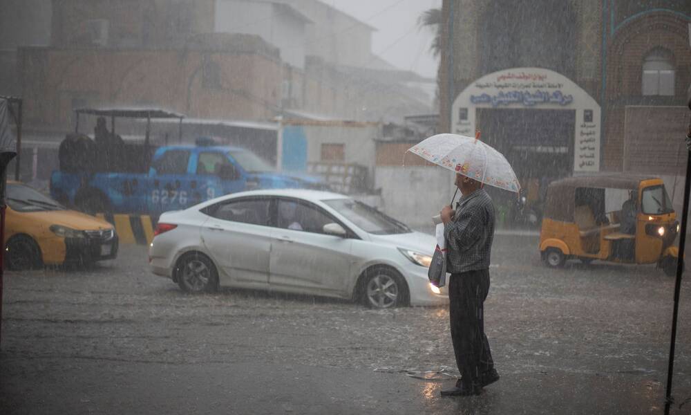 توقعات بنزول امطار خفيفة هذا اليوم في اغلب مدن العراق