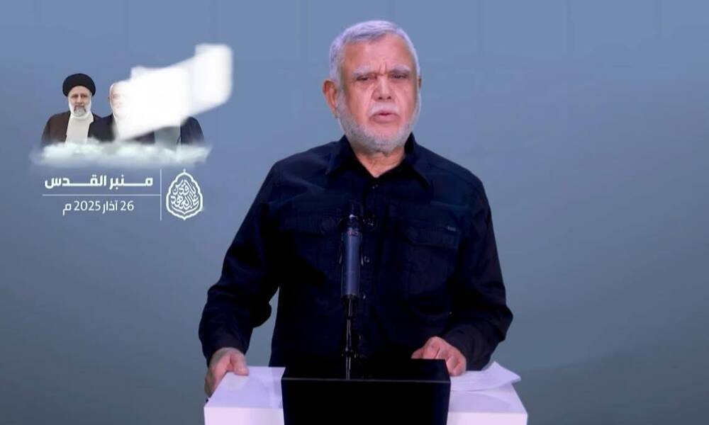 العامري: الصراع مع إسرائيل خيار لا بديل عنه!