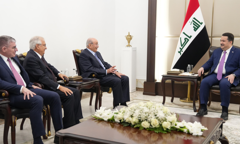 بعد 80 عاماً.. المصرف العربي يعود إلى بغداد والسوداني يستقبل وفده