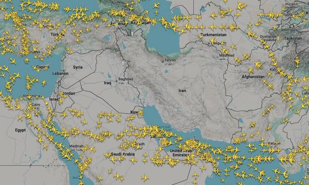 السعودية بدلاً عن سماء العراق.. 1400 رحلة جوية يومياً تعبر أجواء المملكة