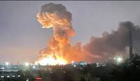 انفجارات قرب القاعدة الأمريكية في حقل العمر النفطي بسوريا