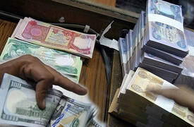ارتفاع أسعار صرف الدولار في بغداد وإلاقليم لــيوم الخميس