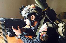 المنتج العراقي "قيس الرضواني "قوات مكافحة الإرهاب  شاركت في تمثيل مسلسل "ليلة لسقوط "