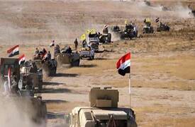 القوات الامنية تعلن انطلاقهم لتفتيش صحراء الحضر في الموصل