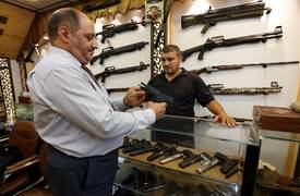 كردستان تعلن حظر بيع الاسلحة غير المرخصة