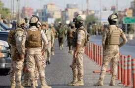 انتشار أمني كثيف وسط  العاصمة بغداد