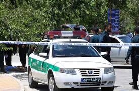 اغتيال ضابط ايراني واصابت زوجته بجروح خطيرة