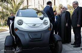صنع أول سيارة كهربائية في ايران
