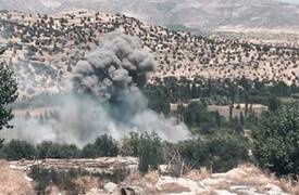 تجدد القصف التركي على قضاء العمادية في دهوك