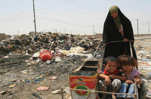 الازمة السياسية في العراق اثرت على  فئات المجتمع الفقيرة!!